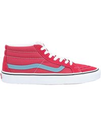 red vans high tops mens