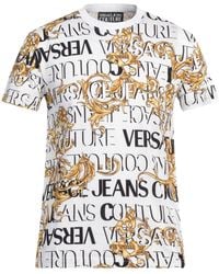 Versace Jeans Couture - T-Shirt Cotton - Lyst