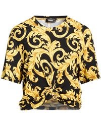 Versace - T-Shirt Viscose, Elastane - Lyst