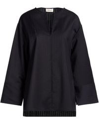 Ottod'Ame - Midnight Top Polyester, Virgin Wool, Elastane - Lyst