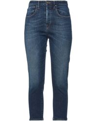 TRUE NYC Denim Jeanshose in Blau Damen Bekleidung Jeans Ausgestellte Jeans 