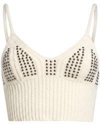 Laneus - Top Wool, Recycled Polyacrylic - Lyst