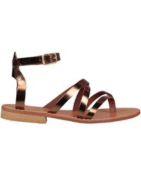 Baldinini - Thong Sandal Leather - Lyst