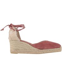 Castañer - Antique Rose Espadrilles Leather - Lyst