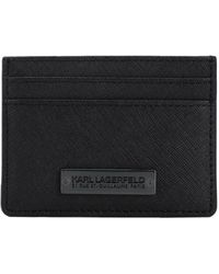Karl Lagerfeld - K/Rsg Klassic Card Holder -- Document Holder Bovine Leather - Lyst