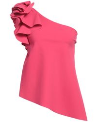La Petite Robe Di Chiara Boni - Fuchsia Top Polyamide, Elastane - Lyst