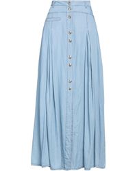 Gaelle Paris - Denim Skirt - Lyst