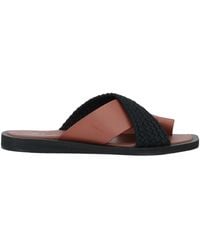 MAX&Co. - Thong Sandal Soft Leather, Textile Fibers - Lyst