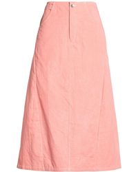 STORY mfg. - Midi Skirt Organic Cotton - Lyst
