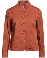 ALESSIA SANTI - Jacket Cotton, Polyamide, Elastane - Lyst
