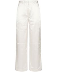 Jil Sander - Pants Viscose - Lyst