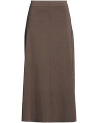 Gentry Portofino - Midi Skirt Silk, Polyester - Lyst