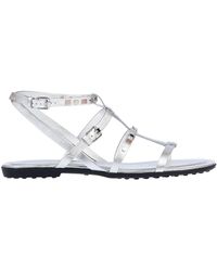 Tod's Sandalias - Metálico