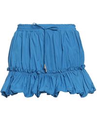 DSquared² - Azure Mini Skirt Polyester - Lyst