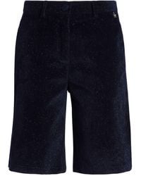 Souvenir Clubbing - Midnight Shorts & Bermuda Shorts Cotton, Viscose, Polyamide, Elastane - Lyst