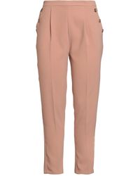 Elisabetta Franchi - Blush Pants Polyester - Lyst