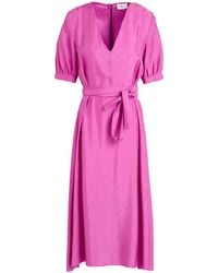 Bally - Midi-Kleid - Lyst