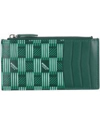 Moreau Paris - Dark Cardholder Textile Fibers - Lyst
