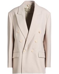 Victoria Beckham - Light Blazer Polyester, Virgin Wool, Elastane - Lyst