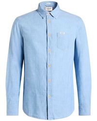 Guess - Denim Shirt Cotton, Lyocell - Lyst