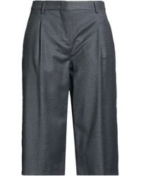 Lardini - Shorts & Bermuda Shorts Virgin Wool, Elastane - Lyst