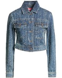DIESEL - Denim Outerwear Cotton - Lyst