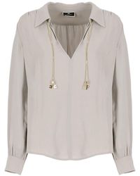 Elisabetta Franchi - Blouse - Lyst