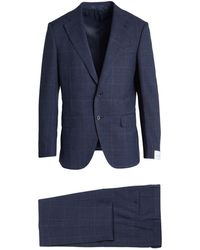 Caruso - Midnight Suit Wool - Lyst