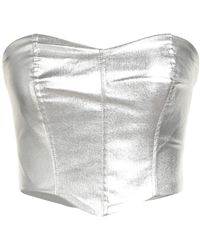 Rinascimento - Top Polyester, Cotton, Polyamide, Elastane - Lyst