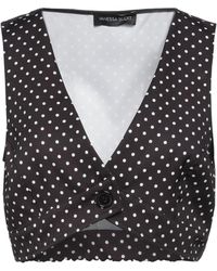 VANESSA SCOTT - Top Polyester, Textile Fibers - Lyst