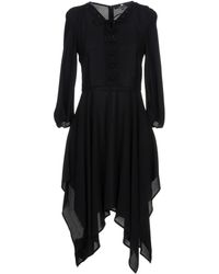 Elisabetta Franchi Kurzes Kleid - Schwarz