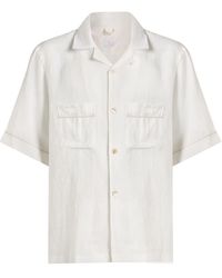 Eleventy - Shirt Linen - Lyst