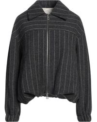 Alysi - Chocolat Jacket Virgin Wool, Polyamide, Wool, Viscose - Lyst