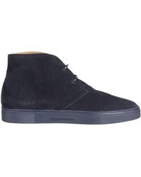 Emporio Armani - Ankle Boots Leather - Lyst