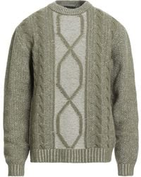 Daniele Fiesoli - Military Sweater Baby Alpaca Wool, Merino Wool - Lyst