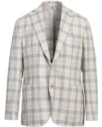 Luigi Borrelli Napoli - Blazer Silk, Virgin Wool - Lyst