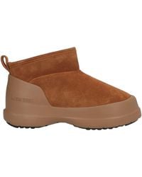 Moon Boot - Camel Ankle Boots Leather - Lyst