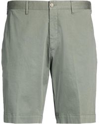 Fedeli - Military Shorts & Bermuda Shorts Cotton, Elastane - Lyst