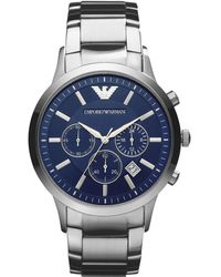 armani blue watch