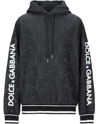 Sweat-shirt Polaire Dolce & Gabbana pour homme en coloris Blanc Homme Vêtements Articles de sport et dentraînement Sweats 