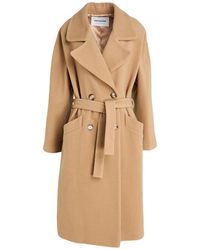 Ava Adore - Camel Coat Wool - Lyst