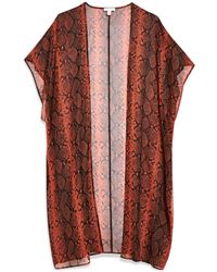 TOPSHOP Vestido de playa - Rojo