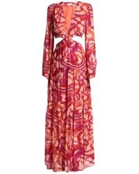 Dondup - Garnet Maxi Dress Viscose - Lyst