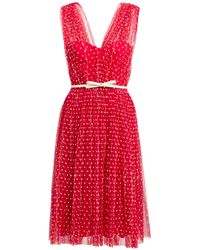 Elisabetta Franchi - Midi Dress - Lyst