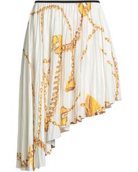 Burberry - Midi Skirt - Lyst