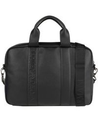 armani mens briefcase
