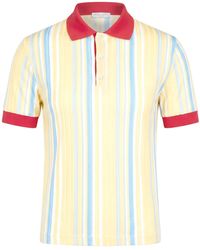 Stella Jean - Pastel Polo Shirt Polyester, Polyamide, Elastane - Lyst
