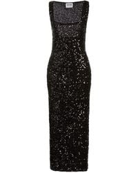 Moschino - Maxi Dress Polyester, Elastane - Lyst