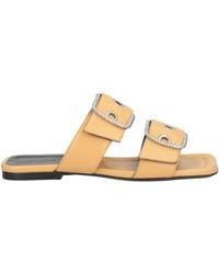 BY FAR - Sandals Leather - Lyst