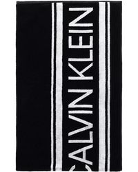 Calvin Klein Toalla de playa - Negro